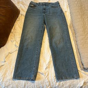 Madewell The Perfect Vintage Straight Jean (Size 29)